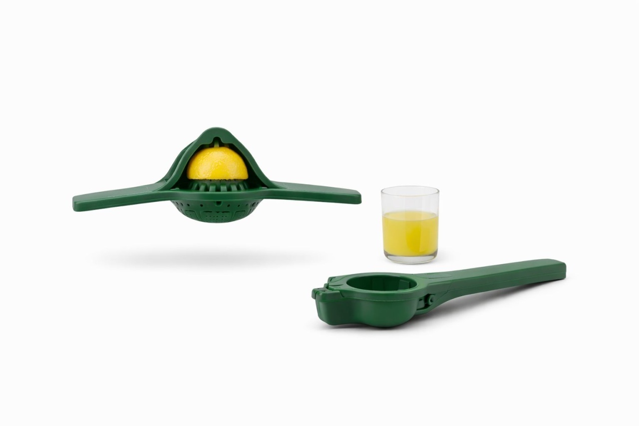Storcător manual din plastic Verde pentru citrice, ideal pentru bucătărie