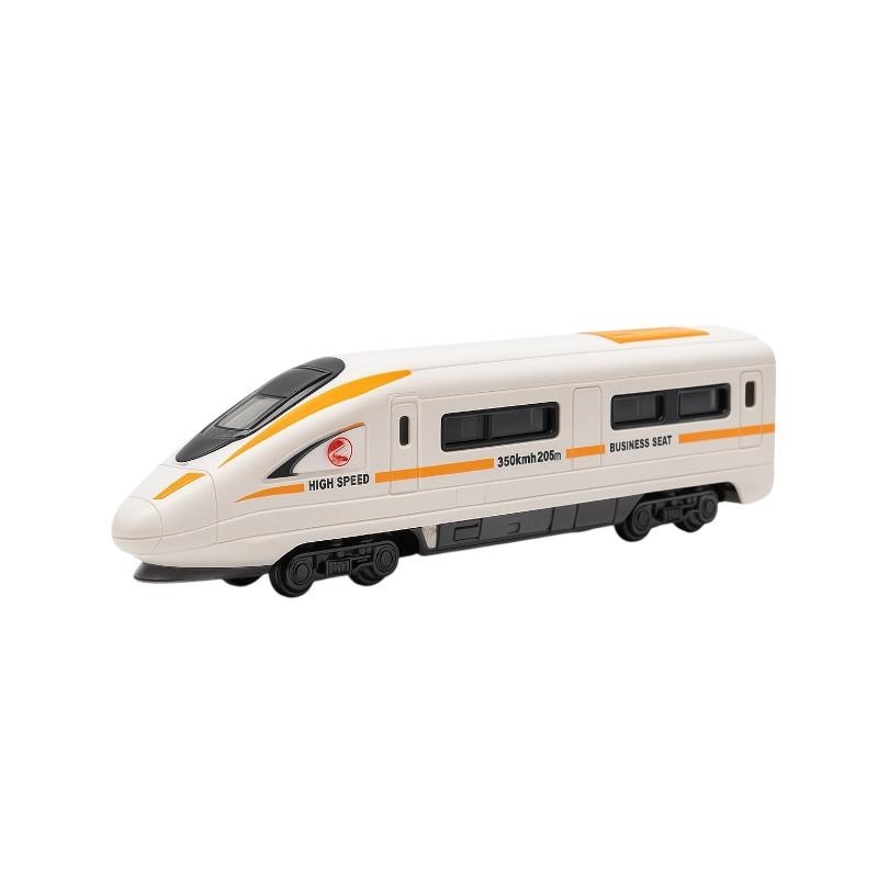 Tren Jucarie Metalic Die-Cast High Speed Galben , Scara Model XLC Business Geat 3+ 2
