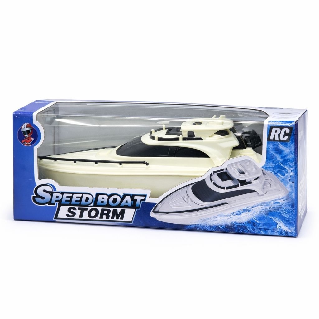 Barcuta cu telecomanda Speedboat 26.5 cm, pentru copii