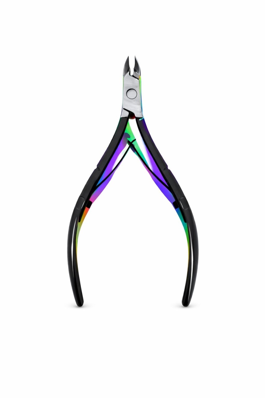 Cleste profesional pentru manichiura si pedichiura, otel inoxidabil, taiere precisa cuticule 2
