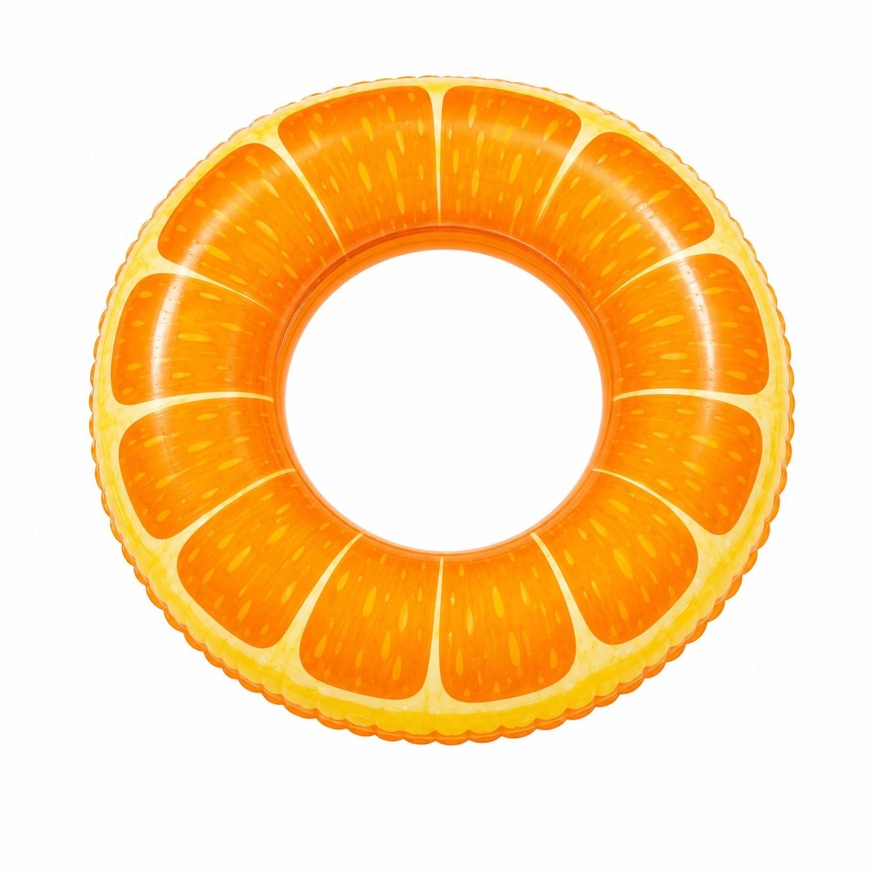 Colac Gonflabil Portocală 120 cm – Colac de Înot pentru Piscină și Plajă