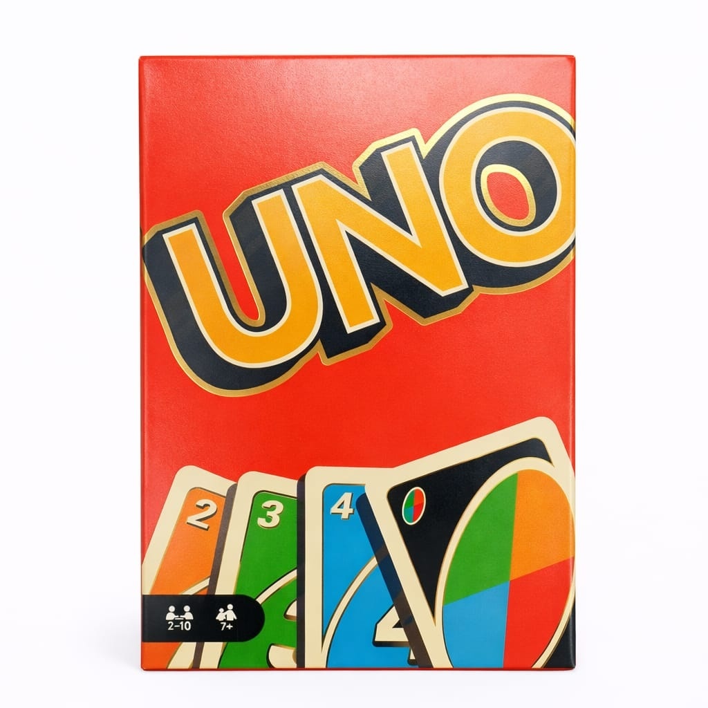 Joc de carti tip UNO clasic pentru familie si copii 2-10 jucatori 3