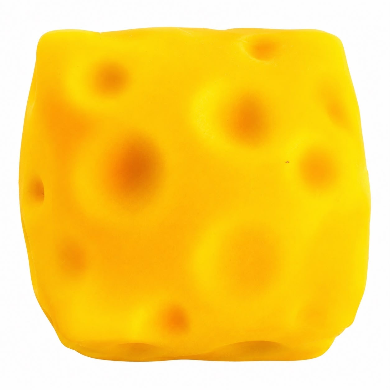 Jucărie Antistres Squishy Cașcaval cu Spumă, 10 cm, Super Moale, Senzorială, pentru Copii și Adulți 2
