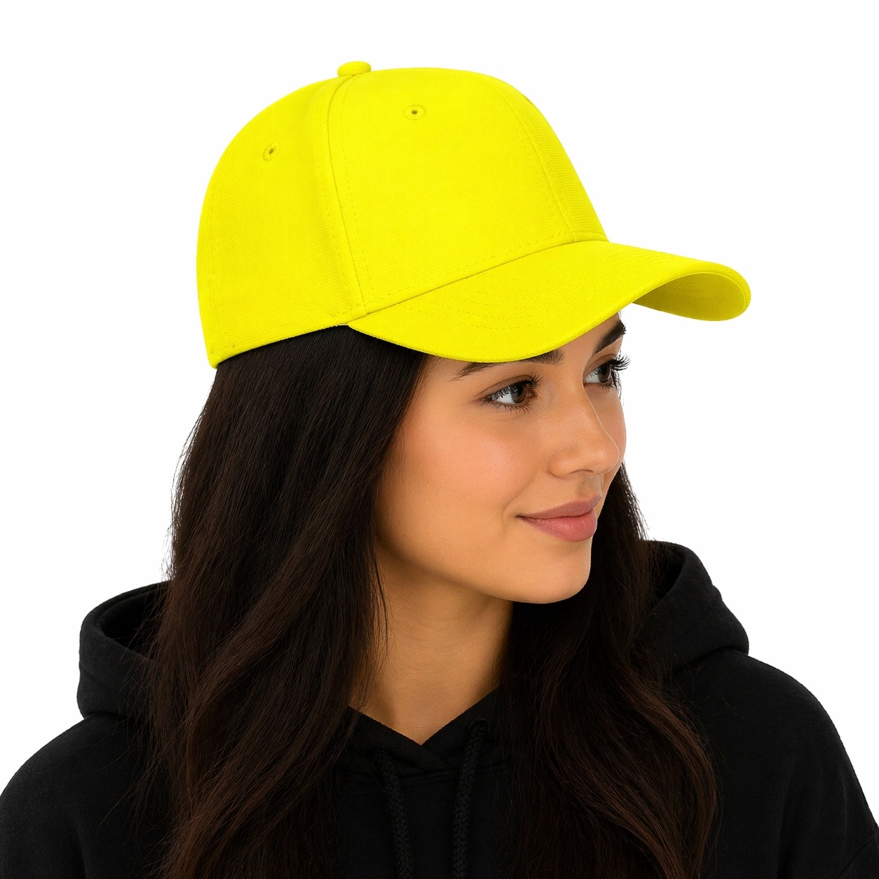 Sapca galben neon reglabila unisex, stil casual 2
