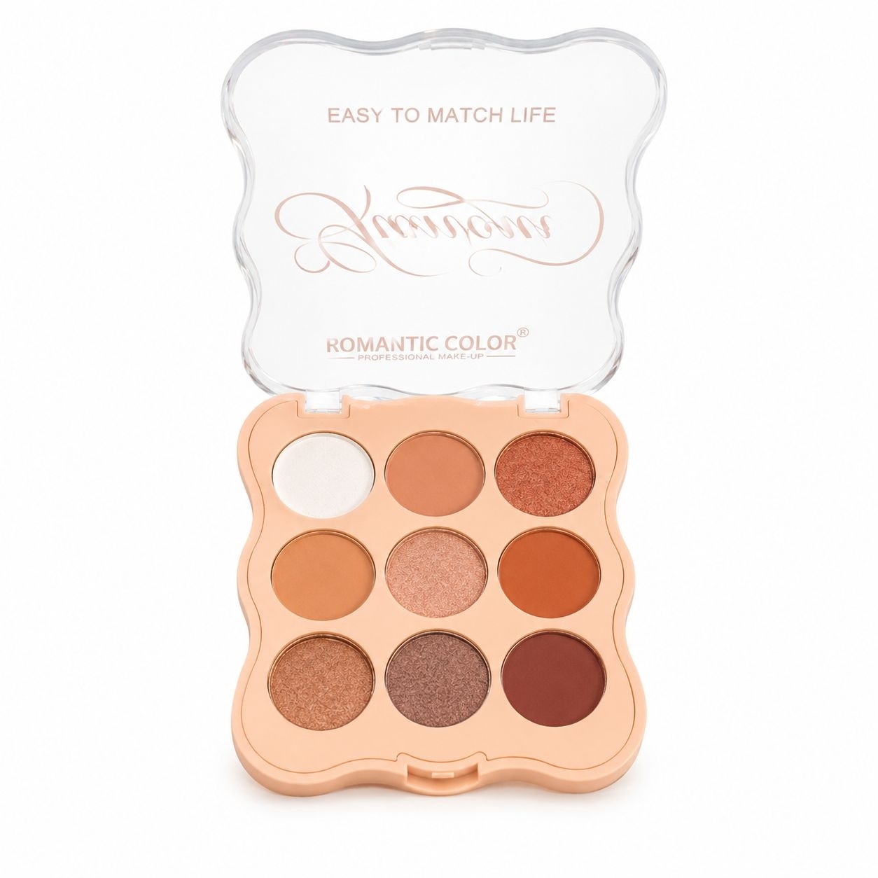 Set 12 Palete Farduri de Pleoape Romantic Color Glamour – 9 Nuanțe Mate și Sidefate 2