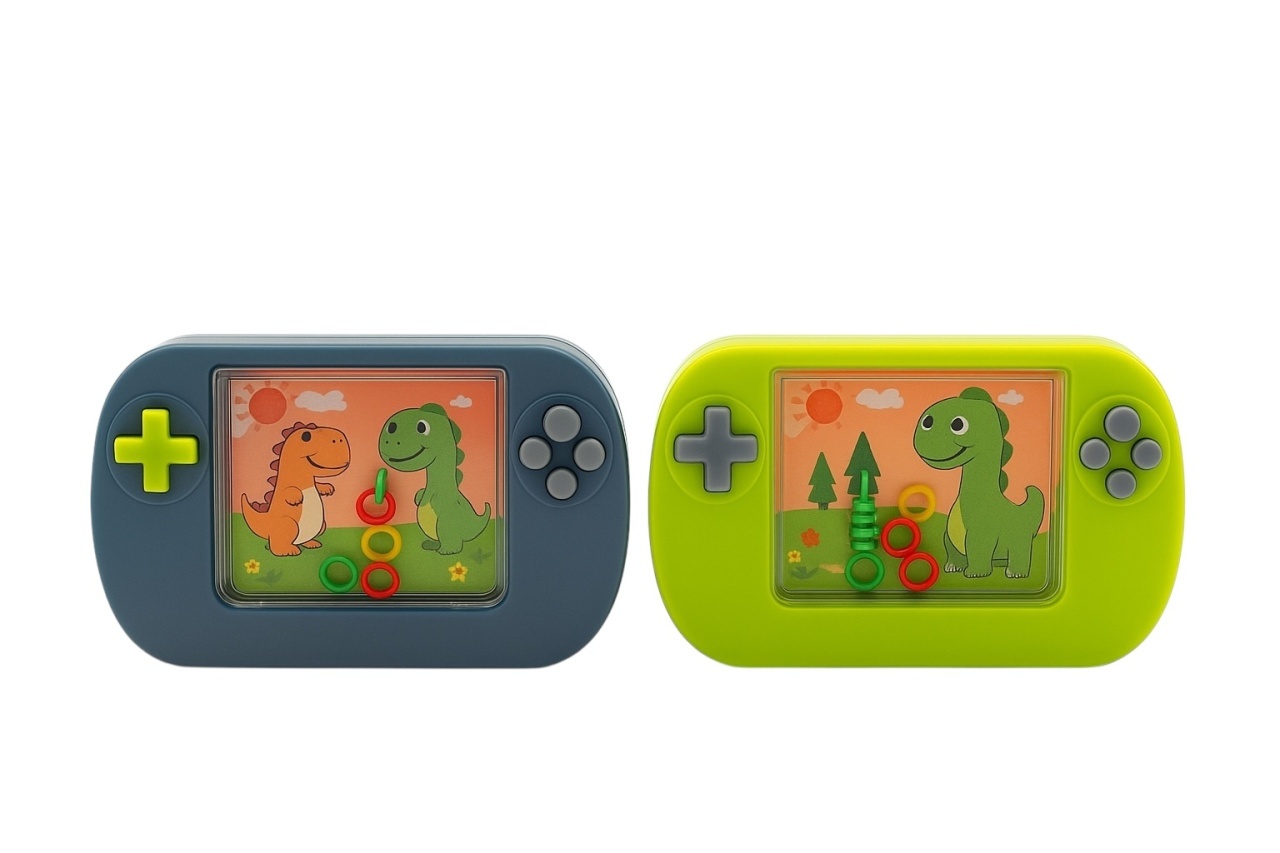 Set 16 Jocuri cu Apa pentru Copii Dino Water Game , Consola Portabila