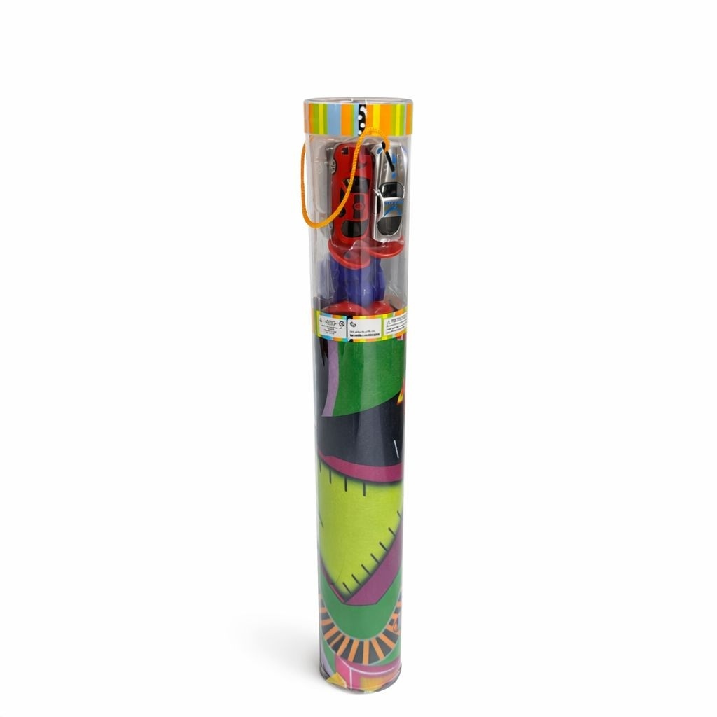 Set covoras joaca oras cu masini si indicatoare, pliabil, tub depozitare 52x8 cm 4