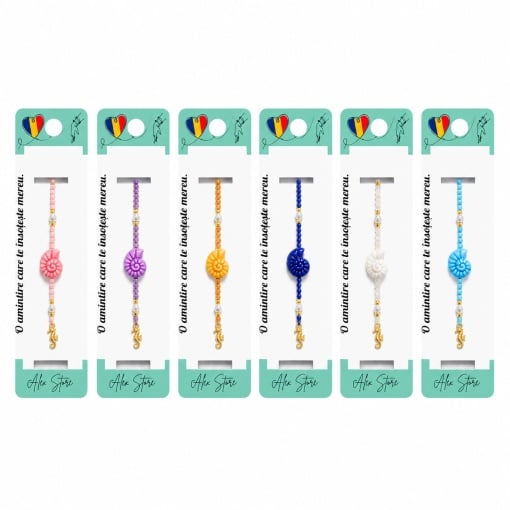 Set 12 Brățări cu Scoică, Reglabile, Multicolore, cu Mărgele Decorative , Diverse culori - Img 1