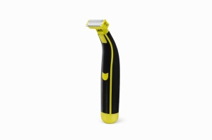 Aparat de ras electric rezistent la apă, cu piepteni ajustabili, negru-galben