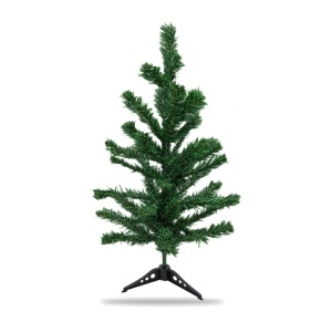 Brăduț de Crăciun Aschiuțǎ artificial cu ramuri rărite stil canadian, suport pliabil, 65 cm - Img 2