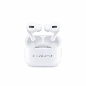 Căști wireless HONGYU Open-Ear TWS din plastic, albe, model HY-1815