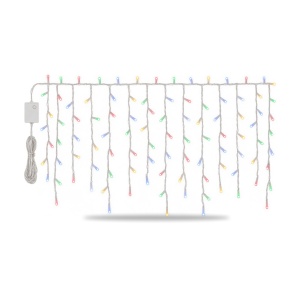 Instalatie LED Tip Turturi, 4 M, 120 LED-uri, Multicolor, Interconectabila, Pentru Interior/Exterior - Img 4