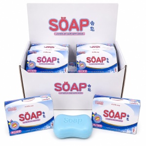 Jucărie Antistres Squishy în Formă de Săpun, din Spumă Moale, Model și Culoare Aleatorie, 3+ Ani - Img 3