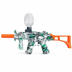 Pusca electrica- crystal bullet si efect luminos, model camuflaj