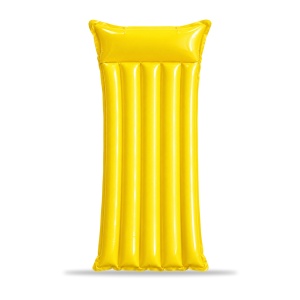 Saltea Gonflabilă Galbenă pentru Plajă și Piscină, 183 x 69 cm - Img 4