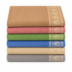 Set 12 Prosoape de Baie 70x140 cm – Prosoape Mari din Poliester, 6 Culori Elegante, Absorbante și Rezistente