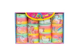 Set 12 Springuri Rainbow cu Unicorni , Jucarie Colorata pentru Copii - Img 2