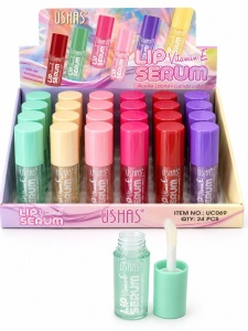 Set 24 Seruri de Buze Ushas cu Vitamina E – Hidratare Intensă, Luciu Natural și Îngrijire pentru Buze - Img 1