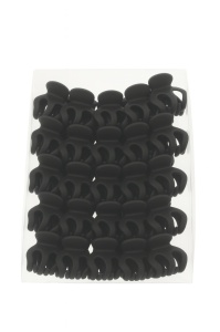 Set 50 Clamute Par Mini Matte Negre , Accesorii Rezistente pentru Coafuri - Img 2