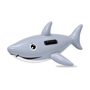 Colac Gonflabil Rechin 134 cm – cu Mânere, pentru Piscină și Plajă