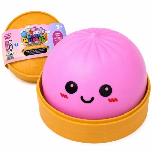 Jucărie Antistres Squishy Dumpling Gigant, 15 cm, cu Spumă în Interior, Model Aleatoriu - Img 2