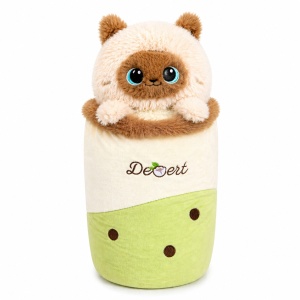Jucărie de pluș pisică 50 cm – jucărie moale, kawaii, pernă decorativă pentru copii