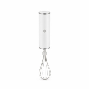 Mixer electric fără fir, portabil, din plastic Alb, ideal pentru bucătărie