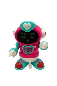 Robot Dansator 16x13 cm cu Lumini si Sunete , Jucarie Interactiva pentru Copii 3+ - Img 2