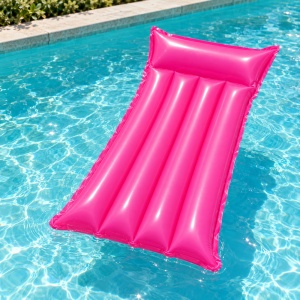 Saltea Gonflabilă Roz pentru Plajă și Piscină, 183 x 69 cm - Img 6