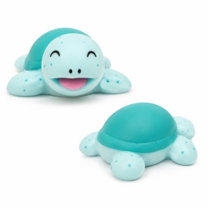 Set 12 Squishy Țestoasă Albastră Antistres, 15 cm – Jucării Moi și Relaxante pentru Copii