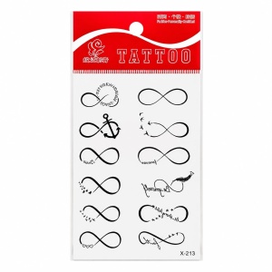 Tatuaj Temporar Semipermanent Simbol Infinit 10 cm – Infinity