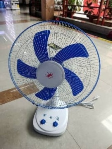 Ventilator de birou 40 cm, 60W, 220V, 50Hz, Oscilație automată, 3 viteze, Funcționare silențioasă - Img 1