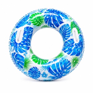 Colac Gonflabil Albastru Tropical 90 cm – Colac de Înot pentru Piscină și Plajă - Img 3