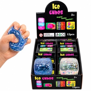 Jucărie Antistres Cub Squishy cu Steluțe și Charm-uri în Interior, Model Aleatoriu - Img 4