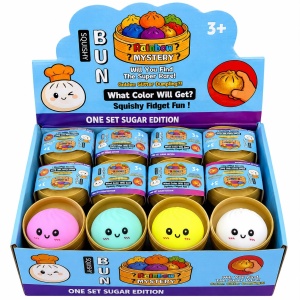 Jucărie Antistres Squishy Dumpling cu Spumă, Moale și Catifelată, 5,5 cm, Model Aleatoriu - Img 2