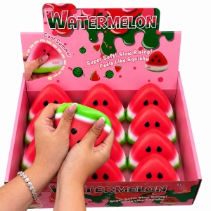 Jucărie Antistres Squishy Pepene, 8cm Slow Rising, Super Moale, Model Aleatoriu - Img 3