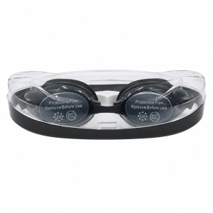 Ochelari de Înot pentru Copii Negri – Reglabili, Anti-Aburire și Protecție UV