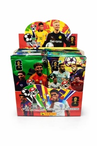 Set 36 plicuri cartonase fotbal pentru colectie copii modele diverse surpriza