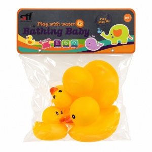 Set 4 Ratuste de Apa pentru Baie, 2 mari 10cm si 2 mici 6cm