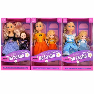 Păpușă Fashion Dream Natasha cu Mini Păpușă, Model Aleatoriu – Jucărie pentru Fetițe, 3+ Ani - Img 2