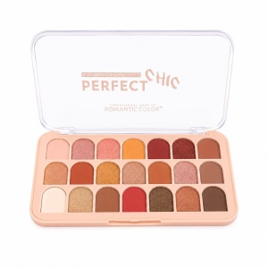 Set 12 Palete Farduri de Pleoape Romantic Color Perfect Chic – 21 Culori Pigmentate, Mate și Sidefate - Img 2
