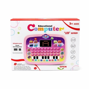 Tableta educativa copii cu sunete, tastatura si pian, ecran LED, 25x20x3.45 cm - Img 2