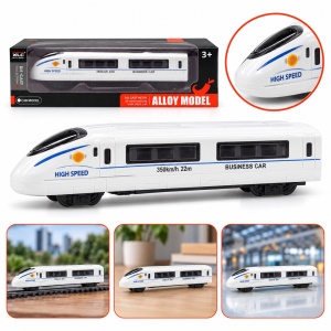 Tren Jucarie Metalic Die-Cast High Speed , Scara Model XLC Business Geat 3+