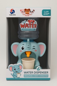 Dispenser Apa pentru Copii , Model Elefant Albastru , 24 CM - Img 3