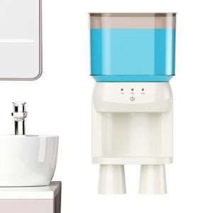 Dozator automat apa de gura cu pahar si 3 niveluri dozare, dispenser pentru baie - Img 2