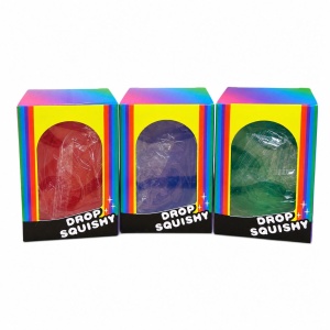 Jucarie antistres Drop Squishy, moale si elastica, culoare aleatorie - Img 2