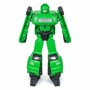 Masinuta transformabila robot 2 in 1, verde, 24 cm - Img 2