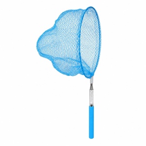 Minciog Telescopic Extensibil Albastru 23–80 cm pentru Pescuit, Acvarii și Iazuri – Ușor și Rezistent