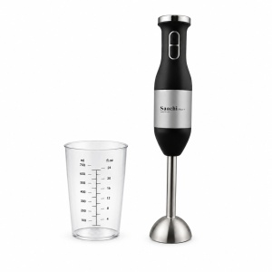 Mixer de mână 2 în 1 Saachi Plus, Plastic, Model HB-103, negru - Img 3