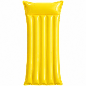 Saltea Gonflabilă Galbenă pentru Plajă și Piscină, 183 x 69 cm - Img 2